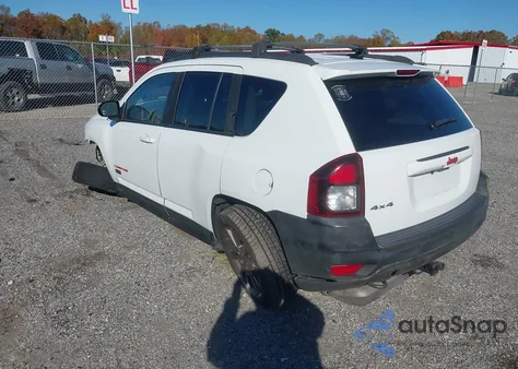 2016 Jeep Compass 75Th Anniversary из США, поврежденный, VIN 1C4NJDBB3GD798764